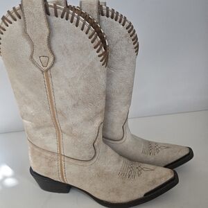 Laredo Women's Cream Western Boots